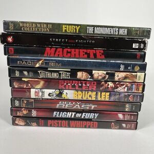 DVD Lot of 10‎ - Mixed - Action, Martial Arts, Sci-Fi, Thriller